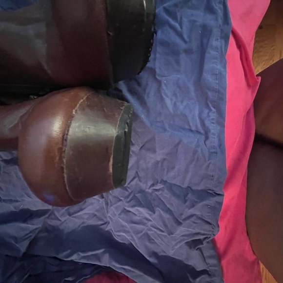 Aldo Wedge Heel Brown Booties, size 9 - Picture 14 of 16